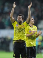 Fussball 1. Bundesliga, Saison 2011/2012: JUBEL Patrick Owomoyela (Borussia Dortmund)