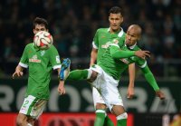 Fussball, 1. Bundesliga  Saison 2014/2015: SV Werder Bremen - Hannover 96