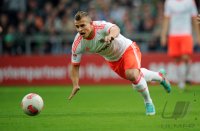 Fussball 1. Bundesliga Saison 12/13: Werder Bremen - FC Bayern Muenchen