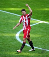 Fussball 1. Bundesliga : JUBEL Mario Gomez (FC Bayern Muenchen)