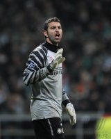 Fussball Champions League  Saison 2010/2011: Bremen - Inter Mailand