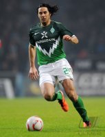 Fussball: 1. Bundesliga Saison 2010/2011: Werder Bremen - Bayer 04 Leverkusen