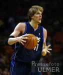 Basketball NBA  Miami vs. Mavericks  Nowitzki