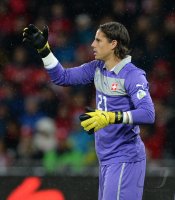 Fussball International WM Quali 2014: Torwart Yann SOMMER (Schweiz)