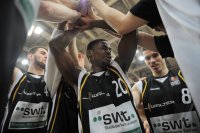 Basketball 1. Bundesliga  11/12:  Walter Tigers Tuebingen - ENBW Ludwigsburg