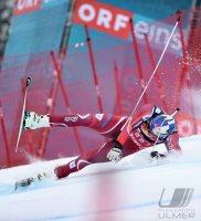 Ski Alpin Kitzbuehel 2016 Abfahrt Sturz Aksel Lund Svindal (NOR)