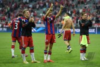 Fussball CHL 14/15 Halbfinale: Enttaeuschung FC Bayern Muenchen