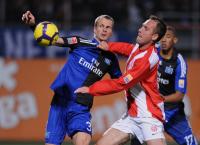 FUSSBALL  1. BUNDESLIGA  09/10 FSV Mainz 05 - Hamburger SV