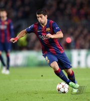 Fussball CHL  Saison 2014/2015: Luis Suarez (Barca)