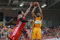 Basketball 1. Bundesliga 2012/2013:  Walter Tigers Tuebingen - FC Bayern Muenchen