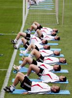 Fussball  WM 2006: Training Deutschland
