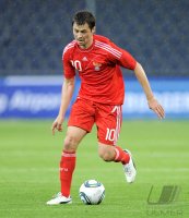 Fussball International Testspiel: Dibiyar Bilyaletdinov (Russland)