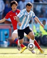 FUSSBALL WM 2010,  VORRUNDE:  Argentinien - Suedkorea