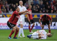 Fussball 1. Bundesliga  Saison 2010/2011:  SC Freiburg - FSV Mainz 05