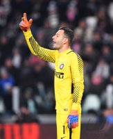 FUSSBALL SERIE A 2017/2018: Torwart Samir Handanovic (Inter Mailand)