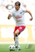 Fussball 1. Bundesliga: Hamburger SV, VAN DER VAART Einzelaktion