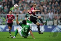 Fussball: 1. Bundesliga Saison 2010/2011: Bremen - Nuernberg