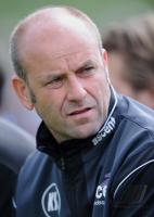 Fussball 1. Bundesliga  Karlsruher SC:  TRAINER Edmund BECKER