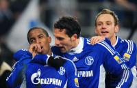 FUSSBALL, 1. BUNDESLIGA, 22. Spieltag: Schalke - Koeln