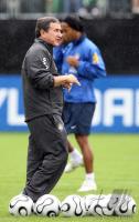 Fussball WM 2006: Trainingsspiel Brasilien-Fluminense Football Club