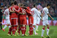 Fussball DFB Pokal Halbfinale 13/14: FC Bayern Muenchen - 1. FC Kaiserslautern