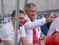 FUSSBALL 1. Bundesliga 2014/2015:  Trainer Armin Veh (VfB Stuttgart)