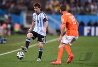 FUSSBALL WM 2014, HALBFINALE: Niederlande - Argentinien