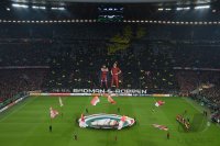 Fussball DFB Pokal Halbfinale 14/15: FC Bayern Muenchen - Borussia Dortmund