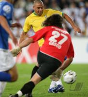 Fussball WM Testspiel Brasilien - Auswahl FC Luzern