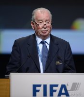 FUSSBALL 63. FIFA  Kongress auf Mauritius 2013: Vizepraesident  Julio H. GRONDONA (Argentinien, FIFA-Exekutivkomitee)