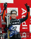 SKI   Weltcup Abfahrt Damen Veysonnaz Hilde Gerg (GER) belegt Platz 3