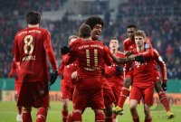 FUSSBALL DFB POKAL  Saison 2012/2013:  JUBEL FC Bayern Muenchen