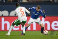 Fussball, 1. Bundesliga  Saison 2014/2015: FC Schalke 04 - SV Werder Bremen