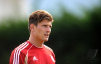Fussball 1. Bundesliga Saison   2011/2012 :  Mario Gomez (FC Bayern Muenchen)
