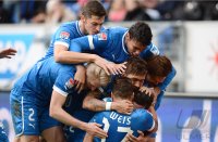 Fussball 1. Bundesliga  2012/2013:  JUBEL Kevin Volland (TSG 1899 Hoffenheim)