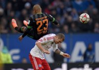 Fussball, 1. Bundesliga  Saison 2014/2015: Hamburger SV - SV Werder Bremen