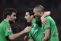 Fussball 1. Bundesliga  Saison 11/12:  SV Werder Bremen - Borussia Moenchengladbach