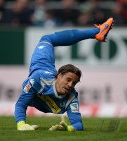 Fussball, 1. Bundesliga  Saison 2014/2015: SV Werder Bremen - Borussia Moenchengladbach