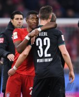 Fussball 1. Bundesliga Saison 19/20: FC Bayern Muenchen - SV Werder Bremen