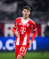 Fussball  Achtelfinal Rueckspiel CHL 25/26: FC Bayern Muenchen - Atalanta Bergamo