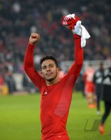 Fussball  1. Bundesliga  13/14: JUBEL Thiago Alcantara (FC Bayern Muenchen)