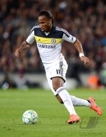 FUSSBALL INTERNATIONAL  CHL HALBFINALE 11/12:  Didier Drogba (FC Chelsea)