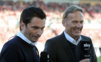 1. Fussball Bundesliga: Manager Christian Heidel (li, Mainz) Geschaeftsfuehrer BVB, Hans Joachim WATZKE