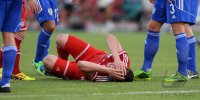 FUSSBALL 1. Bundesliga 13/14: Pierre Emile Hojbjerg (FC Bayern Muenchen)