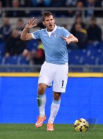 FUSSBALL SERIE A 2014/2015: JUBEL Miroslav Klose (Lazio Rom)