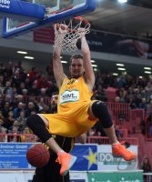 Basketball 1. Bundesliga 14/15 Hauptrunde: Walter Tigers Tuebingen - MHP RIESEN Ludwigsburg