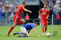 FUSSBALL: LIGA TOTAL CUP 2010 , 1. HALBFINALE: SCHALKE - HAMBURG