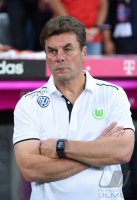 Fussball 1. Bundesliga Saison 14/15: Trainer Dieter Hecking (VfL Wolfsburg)