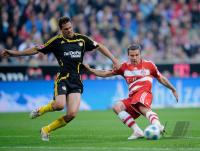 Fussball 1. Bundesliga 2008/2009  FC Bayern Muenchen - Bayer Leverkusen