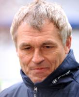 2. Fussball Bundesliga : Trainer Hans Juergen Boysen(FSV)